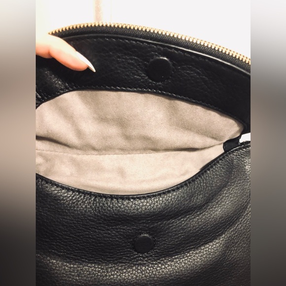 VINCE CAMUTO black leather crossbody purse. Only used ONCE! - Picture 11 of 16